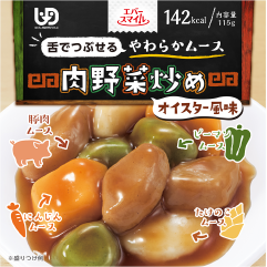 肉野菜炒め風ムース